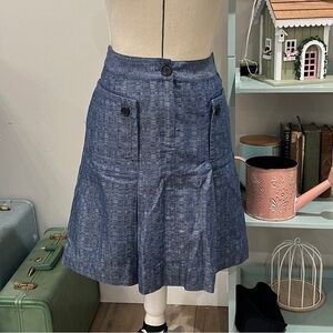 Derek Lam Textured Blue Fabric